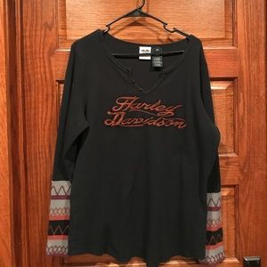 Harley Davidson knit shirt
